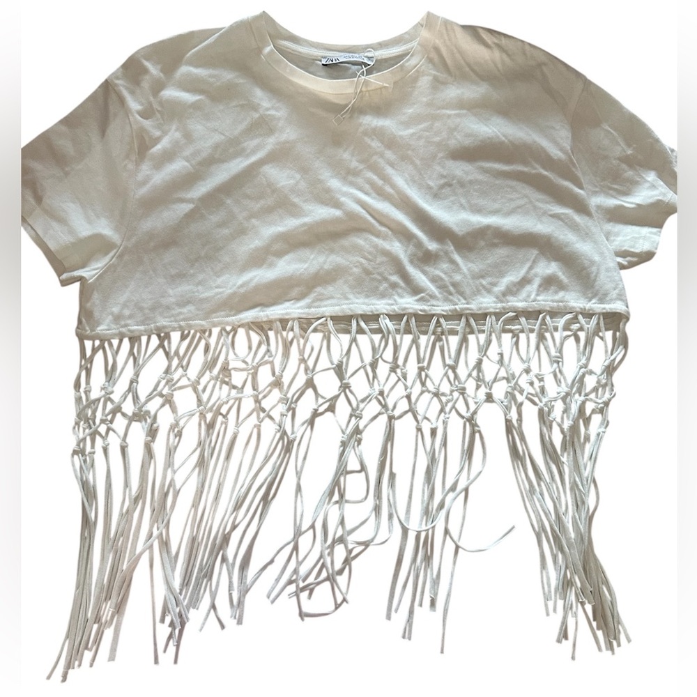 Zara Fringe Shirt